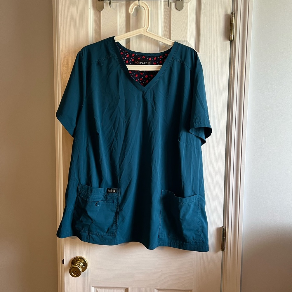 Koi womens scrub top size 3x